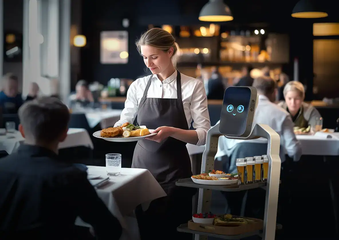 Restaurant Robot Waiter