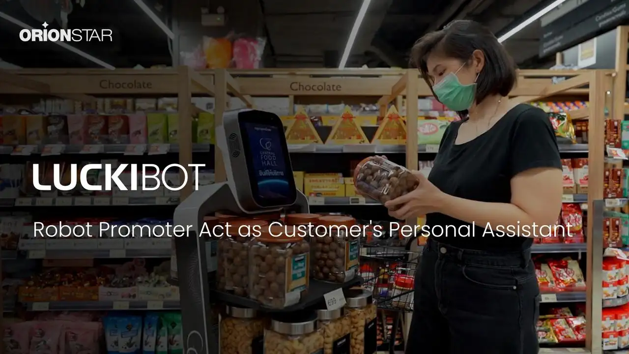 Robot Promoter, Customer's “Personal Assistant”